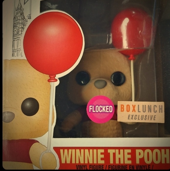 winnie the pooh with red balloon funko pop